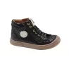 Chaussures montantes fille à lacets, pointures 26 27, en cuir