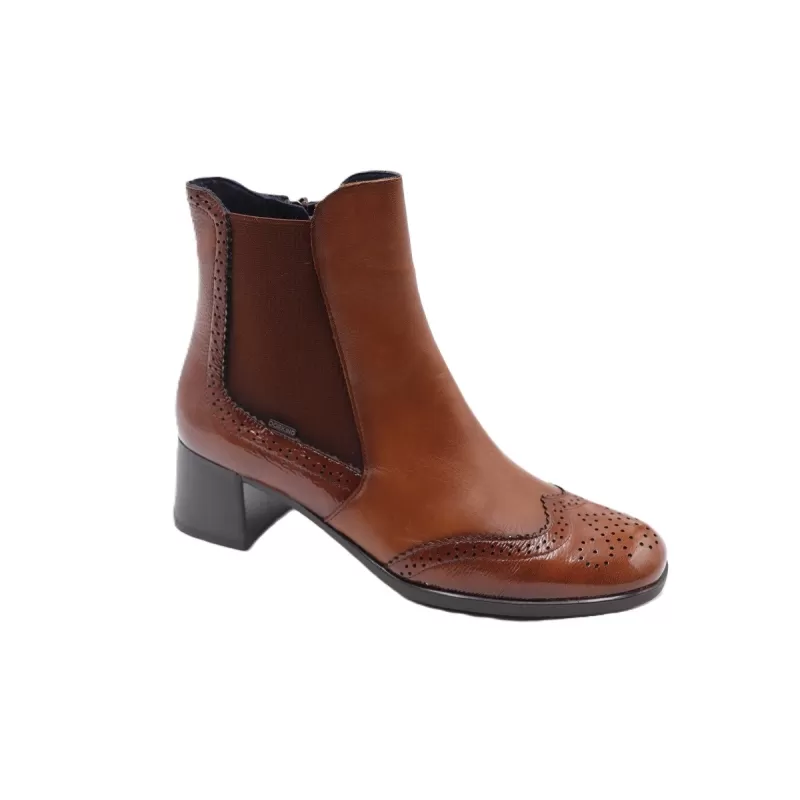 Bottines Ikia D9368 Dorking cuero avec fermeture