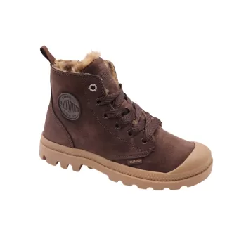 Chaussures montantes cacao 94979 Palladium