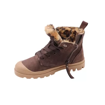 Chaussures montantes cacao 94979 Palladium