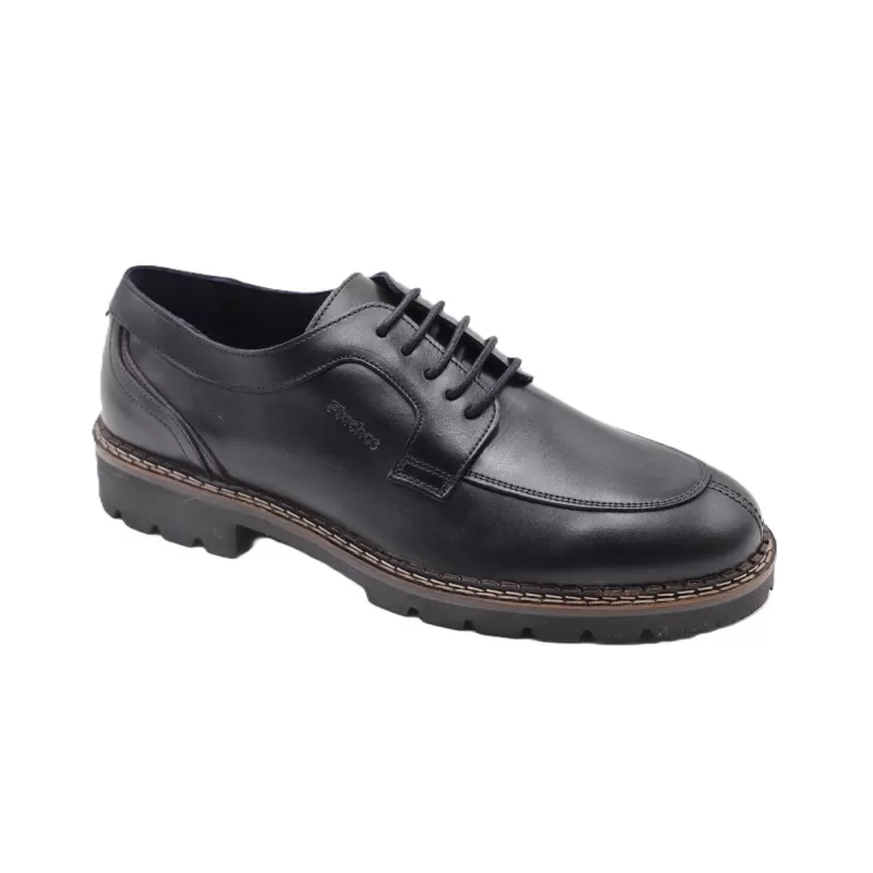 Smith Chaussures 2540 Fluchos noir à lacets