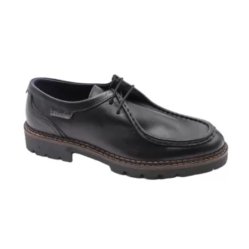 F2541 Fluchos chaussures noires à lacets